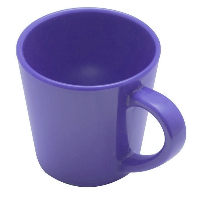 TAZA MELAMINA AZUL 210 ML - 1