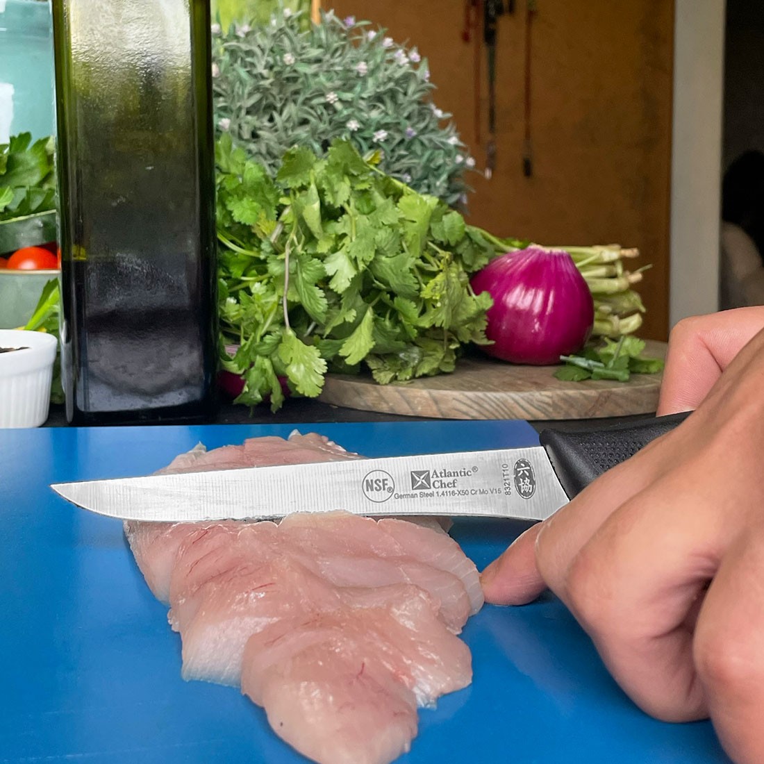 CUCHILLO DESHUEZADOR CARNES 15CM LINEA ANTIDESLIZANTE - 2