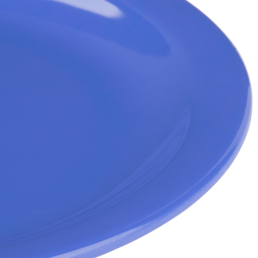SET DE 3 PLATO MELAMINA AZUL 23 CM - 3