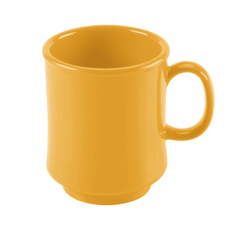 SET DE 6 MUG MELAMINA AMARILLO 235 ML - 2