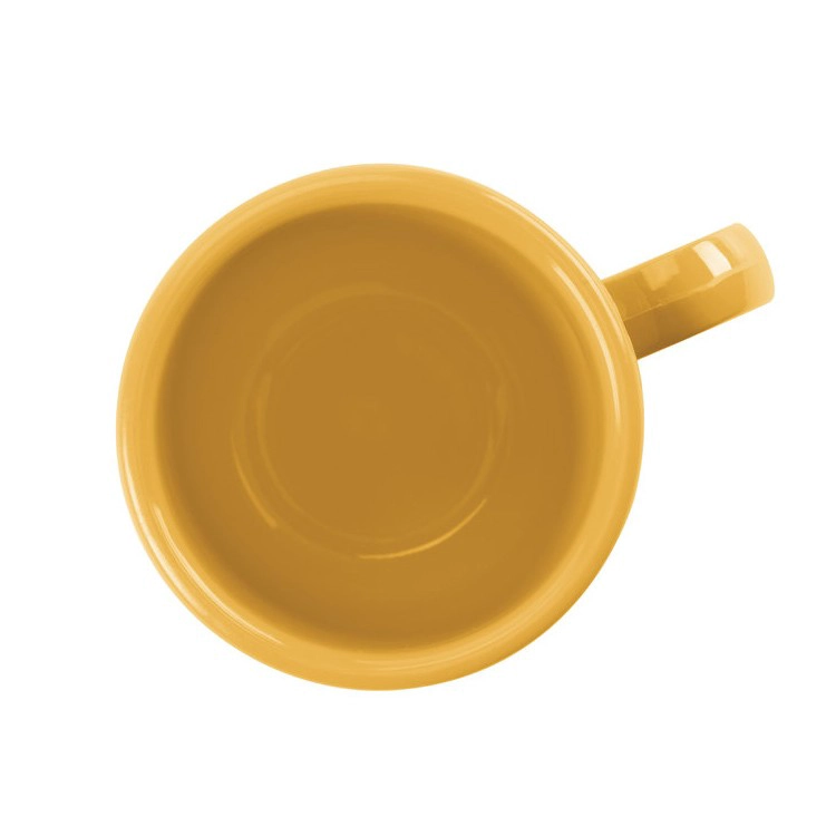 SET DE 6 MUG MELAMINA AMARILLO 235 ML - 3