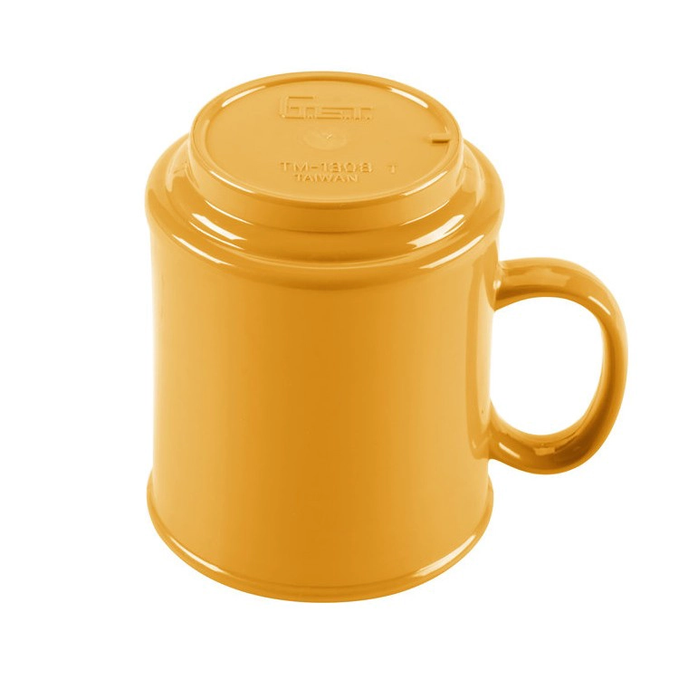 SET DE 6 MUG MELAMINA AMARILLO 235 ML - 4