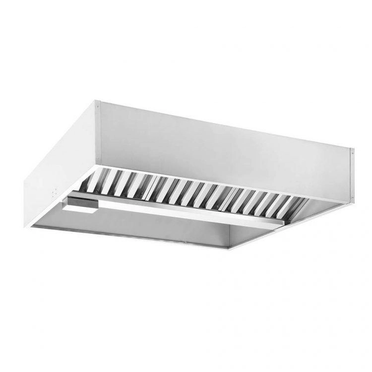 CAMPANA IMAHE ACERO INOX HORNOS COMBINADOS 100 X 130 CM - 5
