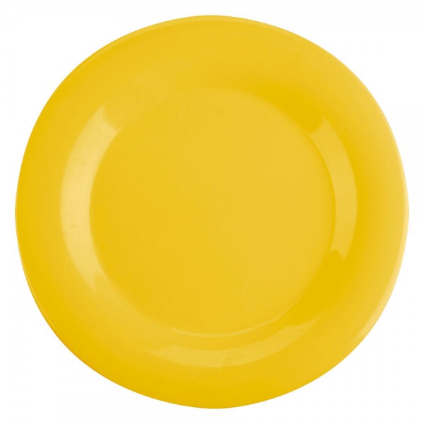 SET DE 4 PLATOS PC AMARILLO 23 CM - 1
