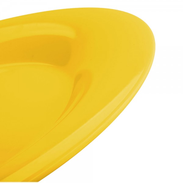 SET DE 4 PLATOS PC AMARILLO 23 CM - 2