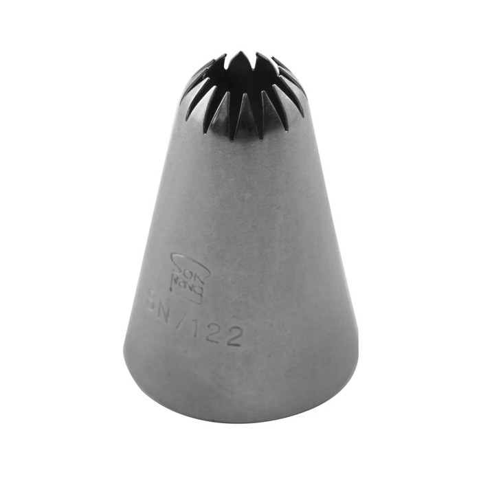BOQUILLA RIZADA 14P INOX Ø13 X Ø24 X 39 MM - 2