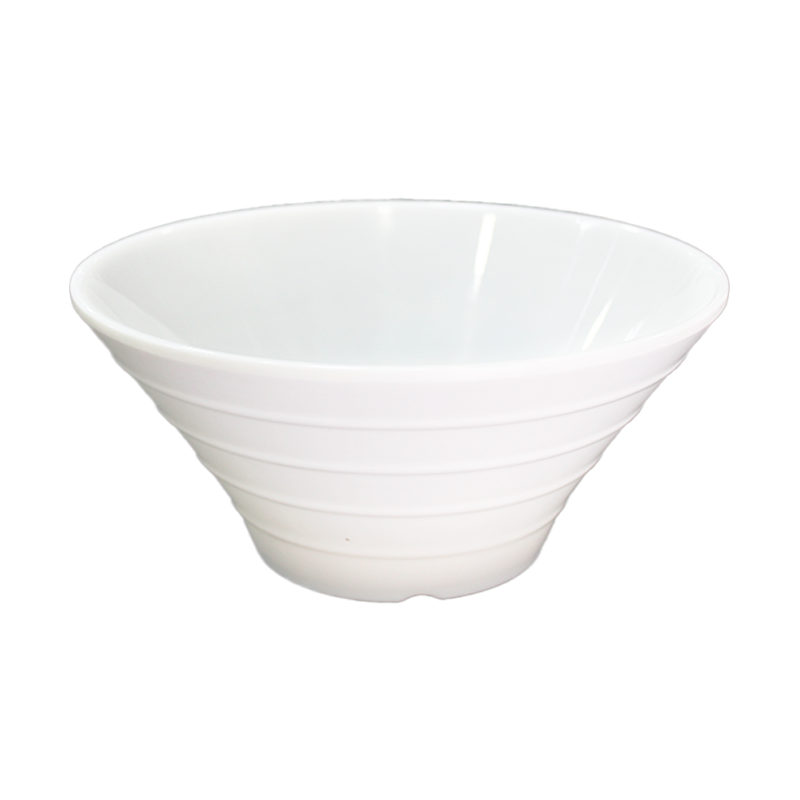 SET DE 2 BOWL REDONDO MELAMINA 20 CM. BLANCO - 1