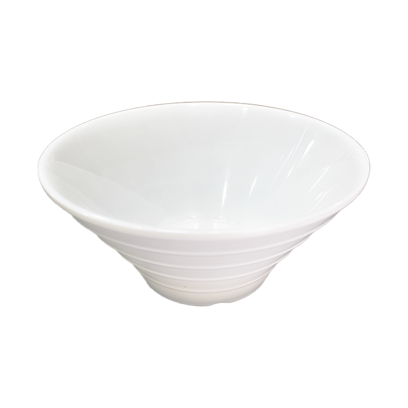SET DE 2 BOWL REDONDO MELAMINA 20 CM. BLANCO - 4