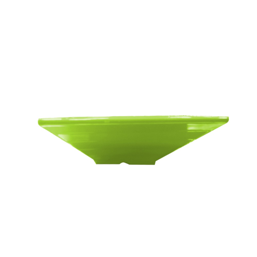 SET DE 4 BOWL CUADRADO MELAMINA 15 CM. VERDE - 2