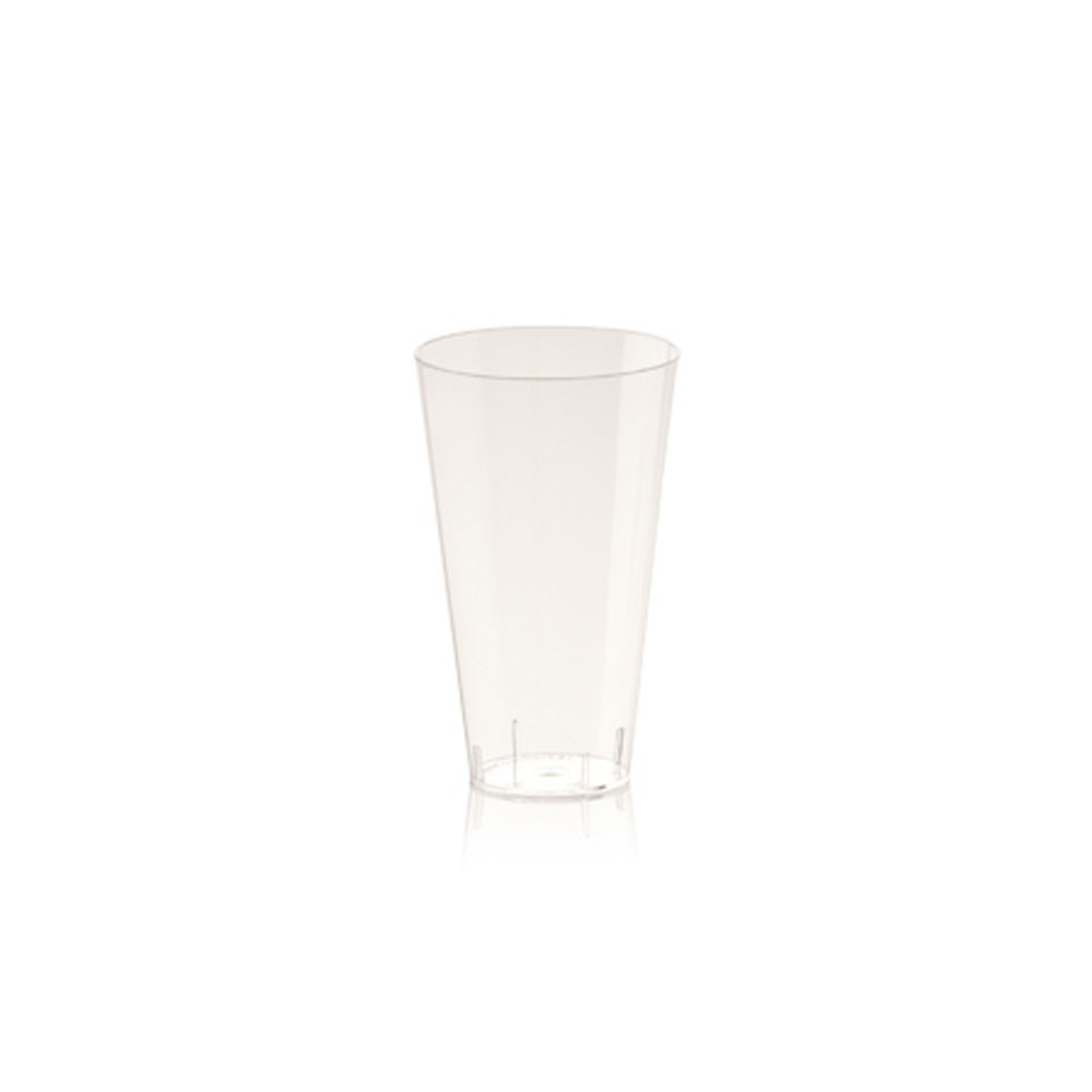 SET DE 50 MINI VASO TUBO POSTRE PS POLIESTIRENO LÍNEA DESSERT VENERE 123.5 - 1