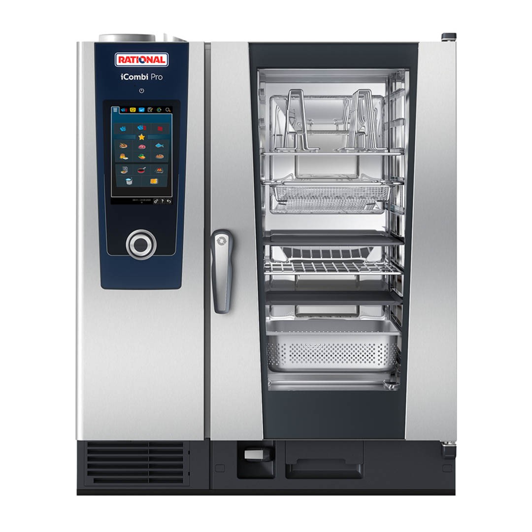 HORNO ICOMBI AUTOMATICO Y ELÉCTRICO DE 10 BANDEJAS GN 1/1 - 1