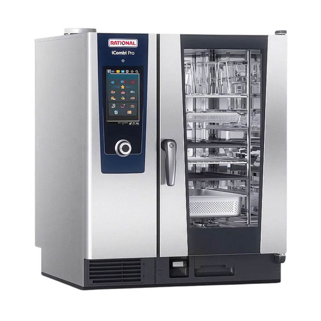 HORNO ICOMBI AUTOMATICO Y ELÉCTRICO DE 10 BANDEJAS GN 1/1 - 4