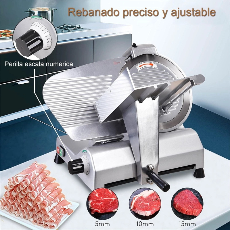 CORTADORA MISATO 250 MM LAMINADORA FIAMBRE - 2