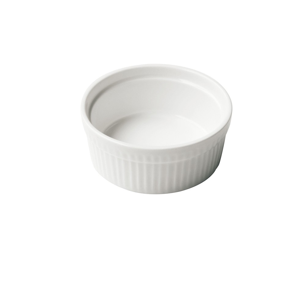 SET DE 6 POCILLO PORCELANA ACANALADO 8.5 CM - 1