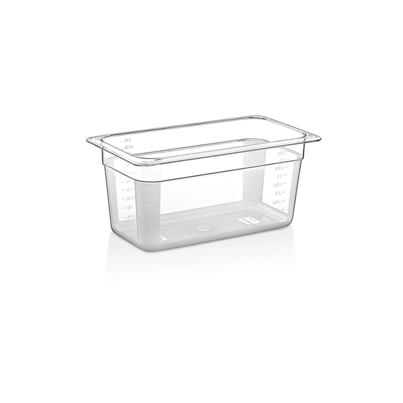 CONTENEDOR POLICARBONATO TRANSPARENTE 1/3X15 CMS - 1