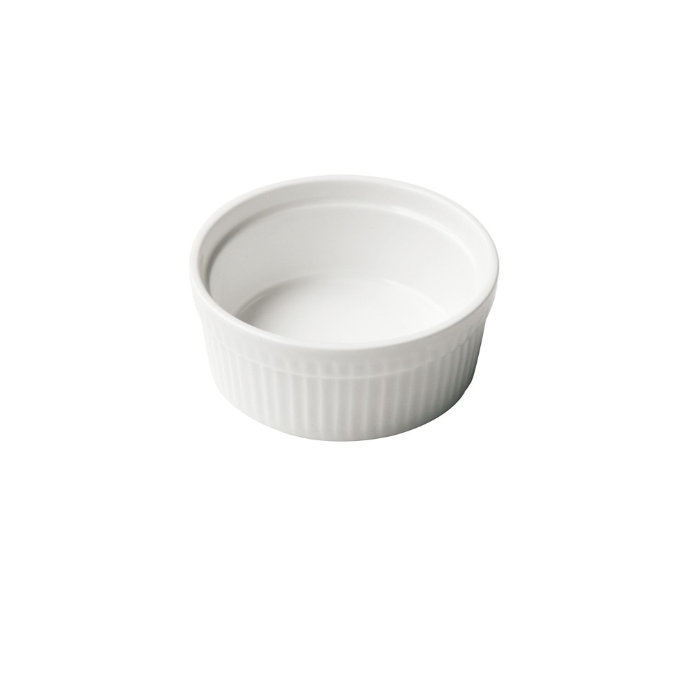 SET DE 6 POCILLO PORCELANA ACANALADO 11 CM - 1