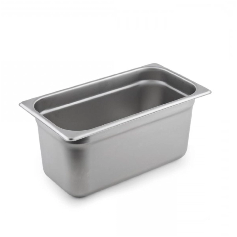 CONTENEDOR GASTRONOMICO ACERO INOXIDABLE GN 1/3 X 15 CM LINEA PREMIUM - 1