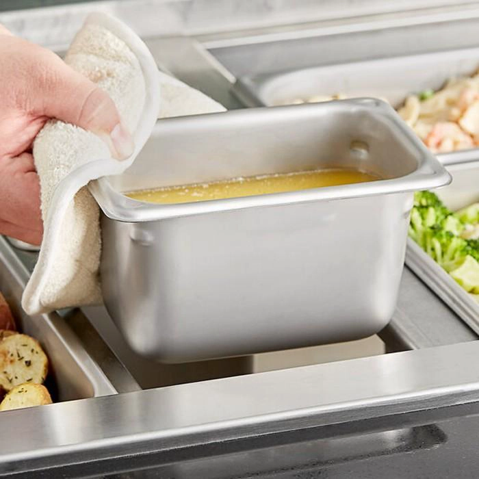 CONTENEDOR GASTRONOMICO ACERO INOXIDABLE GN 1/9X10 CM LINEA PREMIUM - 2
