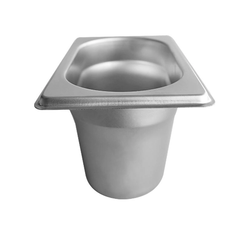 CONTENEDOR GASTRONOMICO ACERO INOXIDABLE GN 1/9X10 CM LINEA PREMIUM - 5