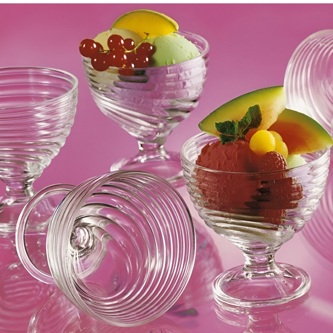 SET DE 4 COPAS POSTRE 300 ML LONDON - 4
