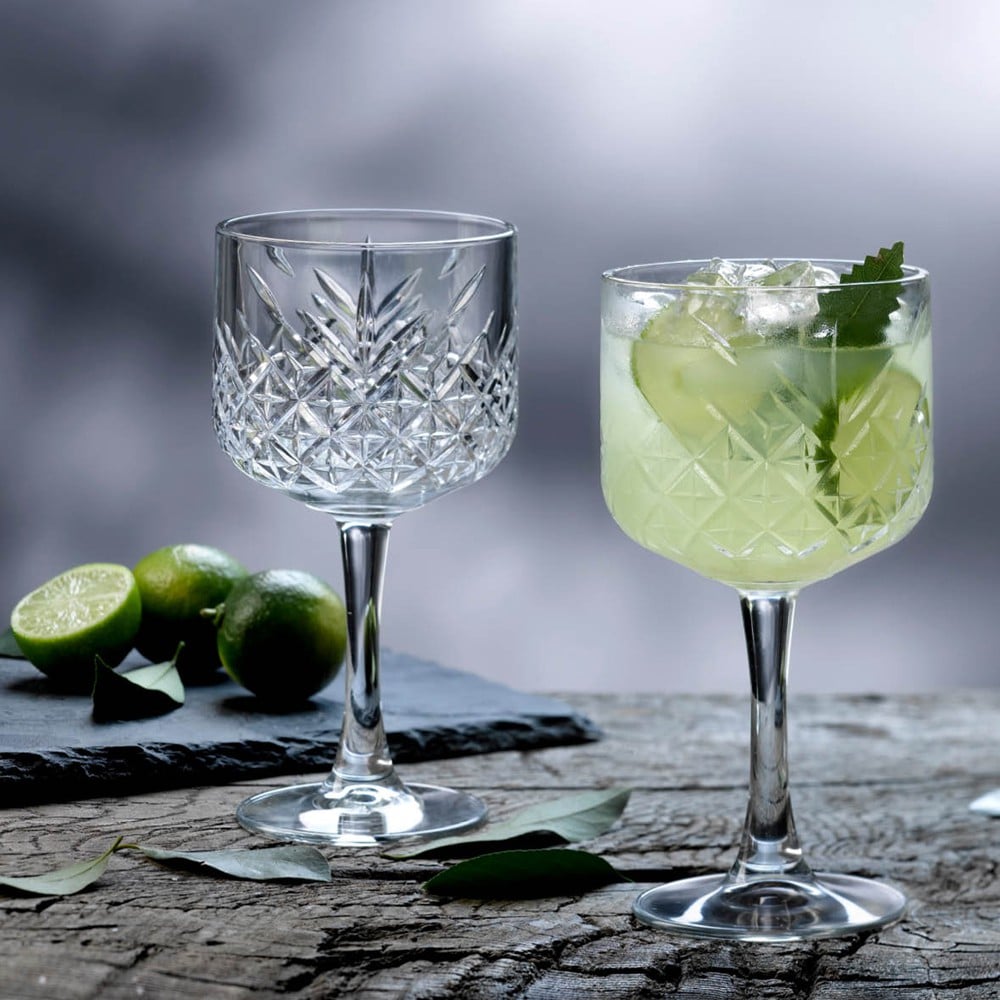 SET 4 COPAS DE VINO/ COCKTAIL 500 CC LINEA TIME TIMELESS - 2
