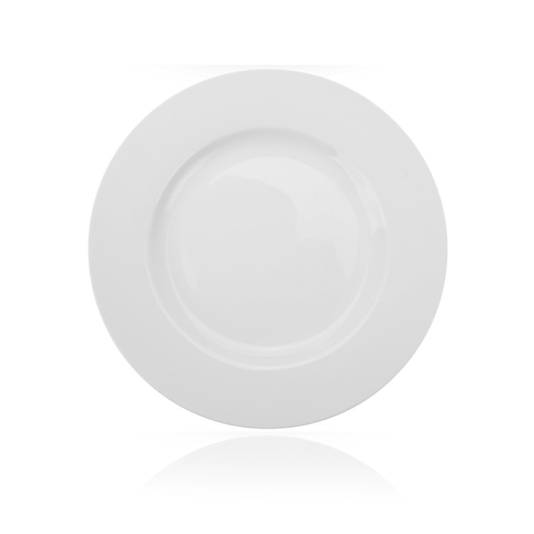 SET 6 PLATO PORCELANA ENTRADA BORDE GRUESO 20 CM TOWER - 1