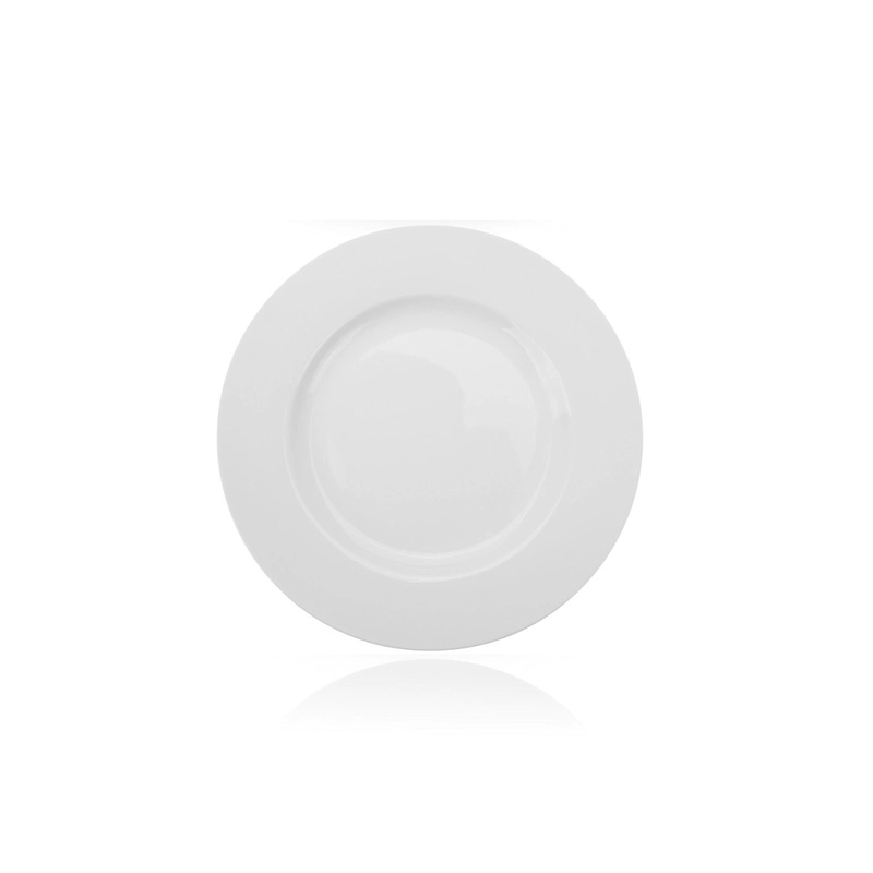 SET DE 6 PLATOS 18 CM BORDE GRUESO LINEA TOWER - 1