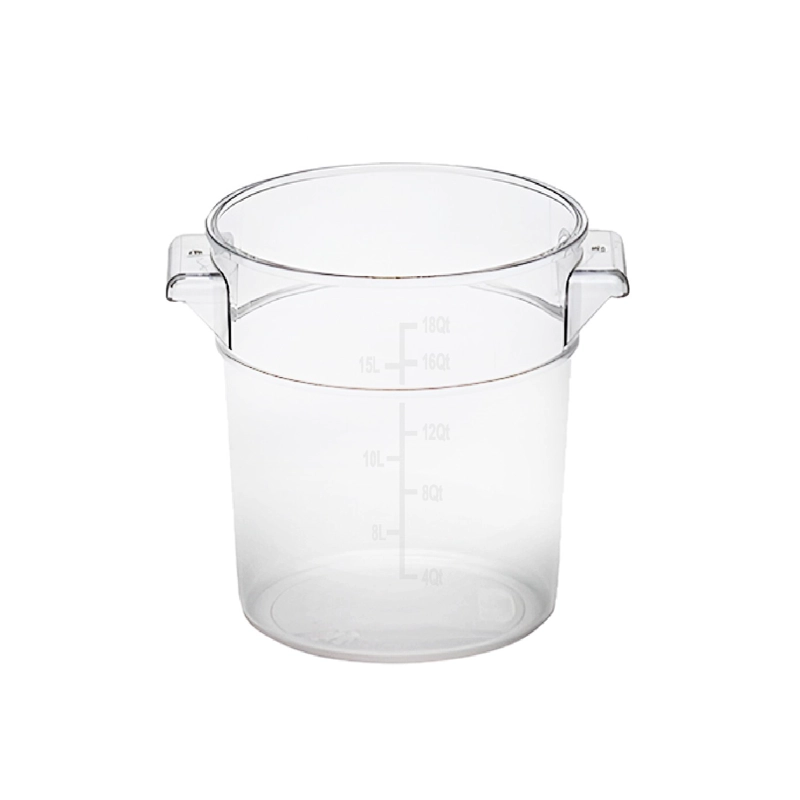 CONTENEDOR POLICARBONATO REDONDO 17 LT - 1