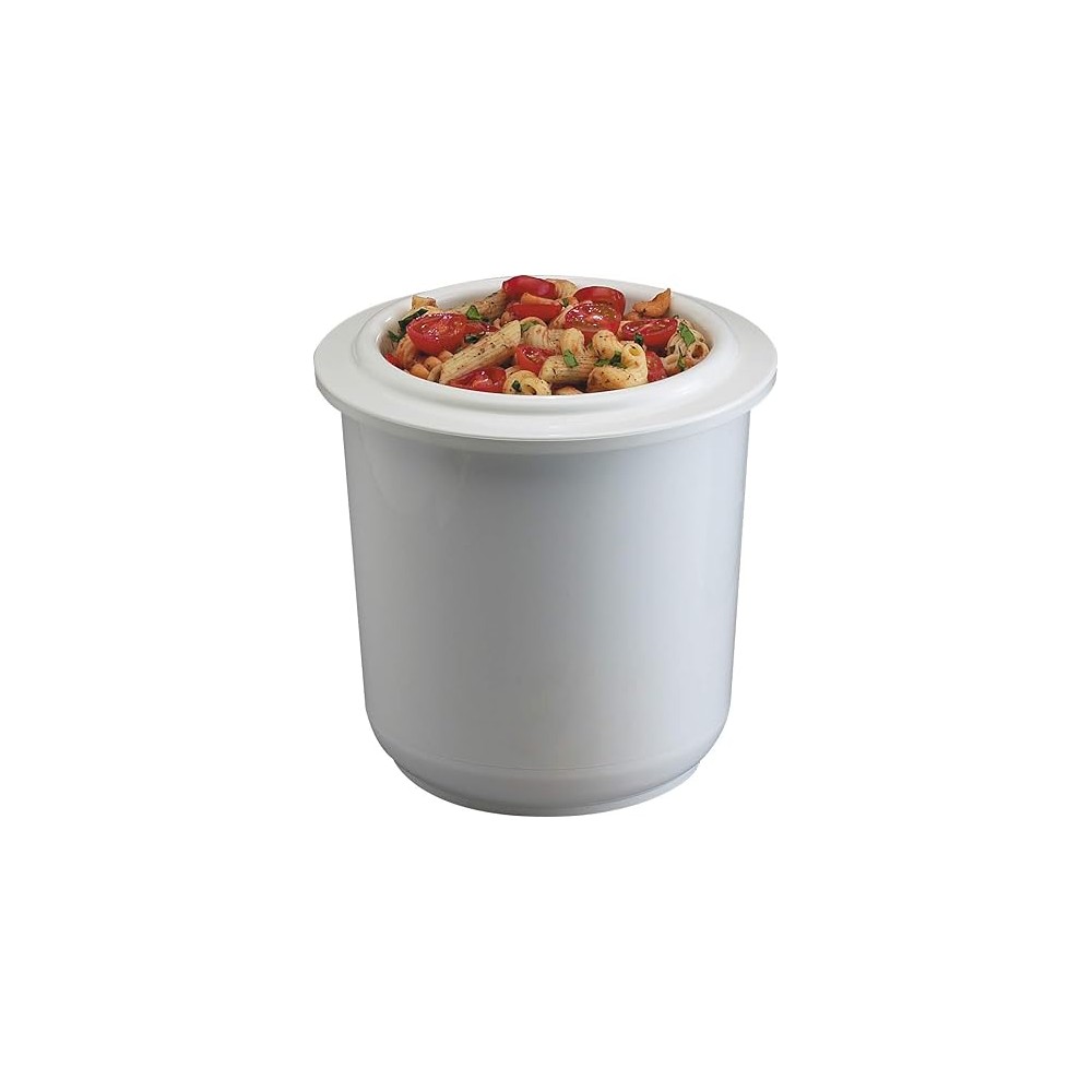 PACK DE VASIJAS BLANCAS 1.9 LITROS CON SET DE 5 TAPAS CON BOMBA VASIJA - 3