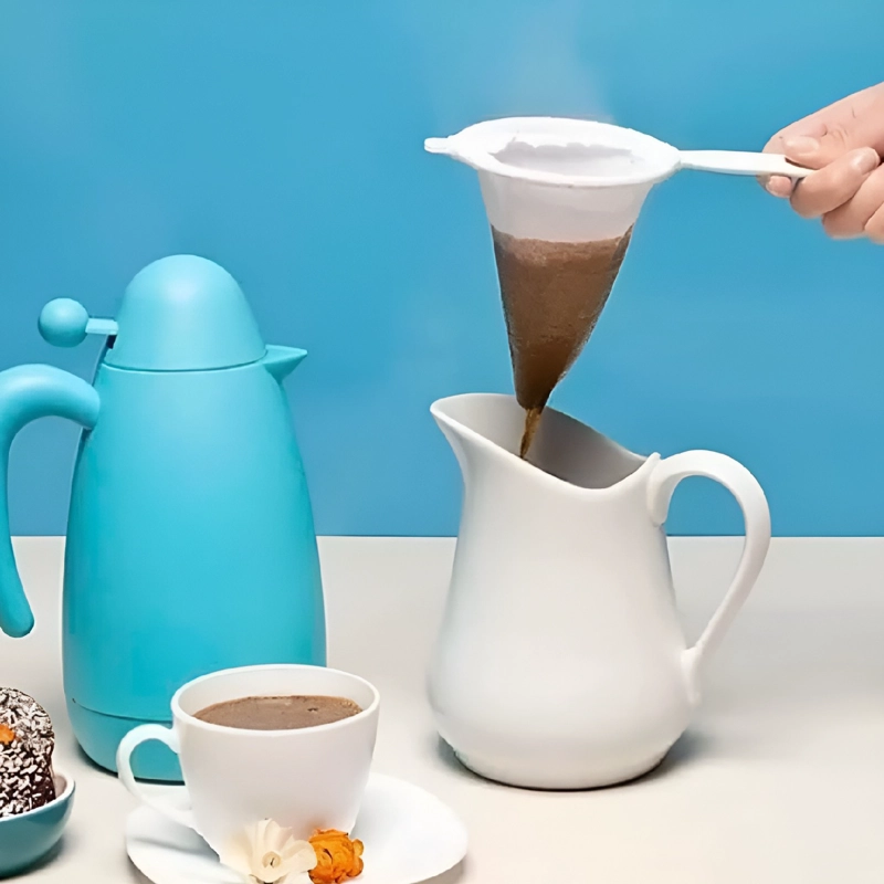 COLADOR DE TELA CAFE GRANO 14 CM - 2