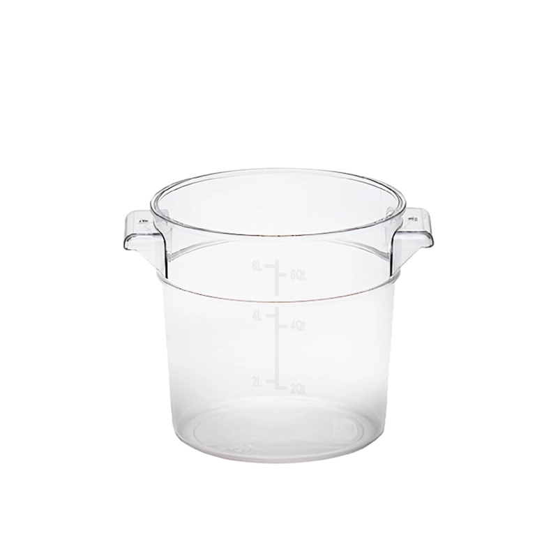 CONTENEDOR POLICARBONATO REDONDO 6 LT