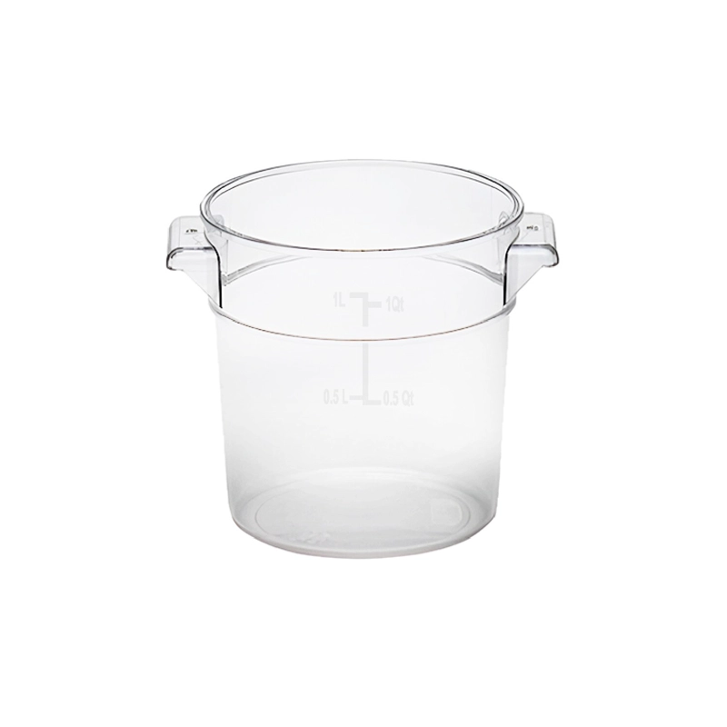 CONTENEDOR POLICARBONATO REDONDO 0,95 LT - 1