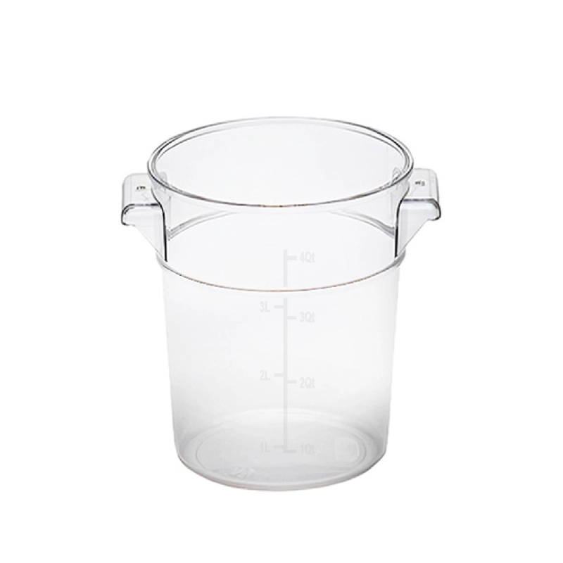 CONTENEDOR POLICARBONATO REDONDO 4,2 LT