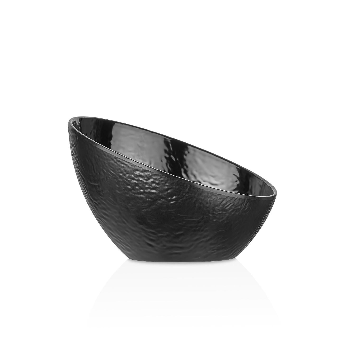 BOWL MELAMINA BORDE CASCADA NEGRO 16 X 16.5 CM LINEA TILDA - 1