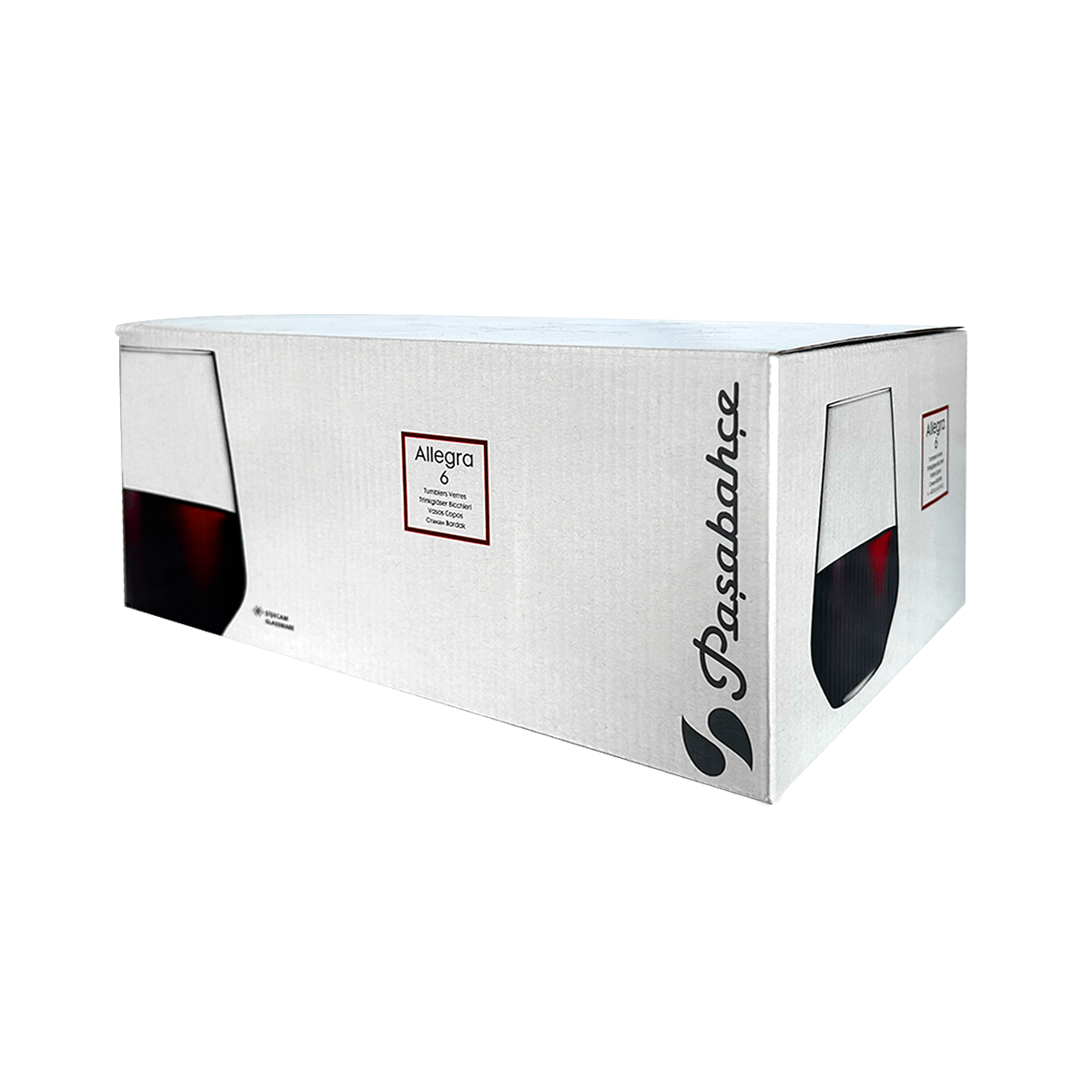 SET 6 VASO / COPA 425 CC. LINEA ALLEGRA - 5
