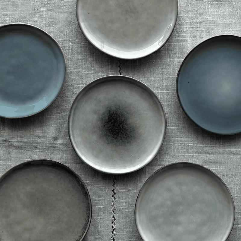 SET DE 6 PLATO REDONDO CERAMICA 29 CM LINEA TERRA - 6