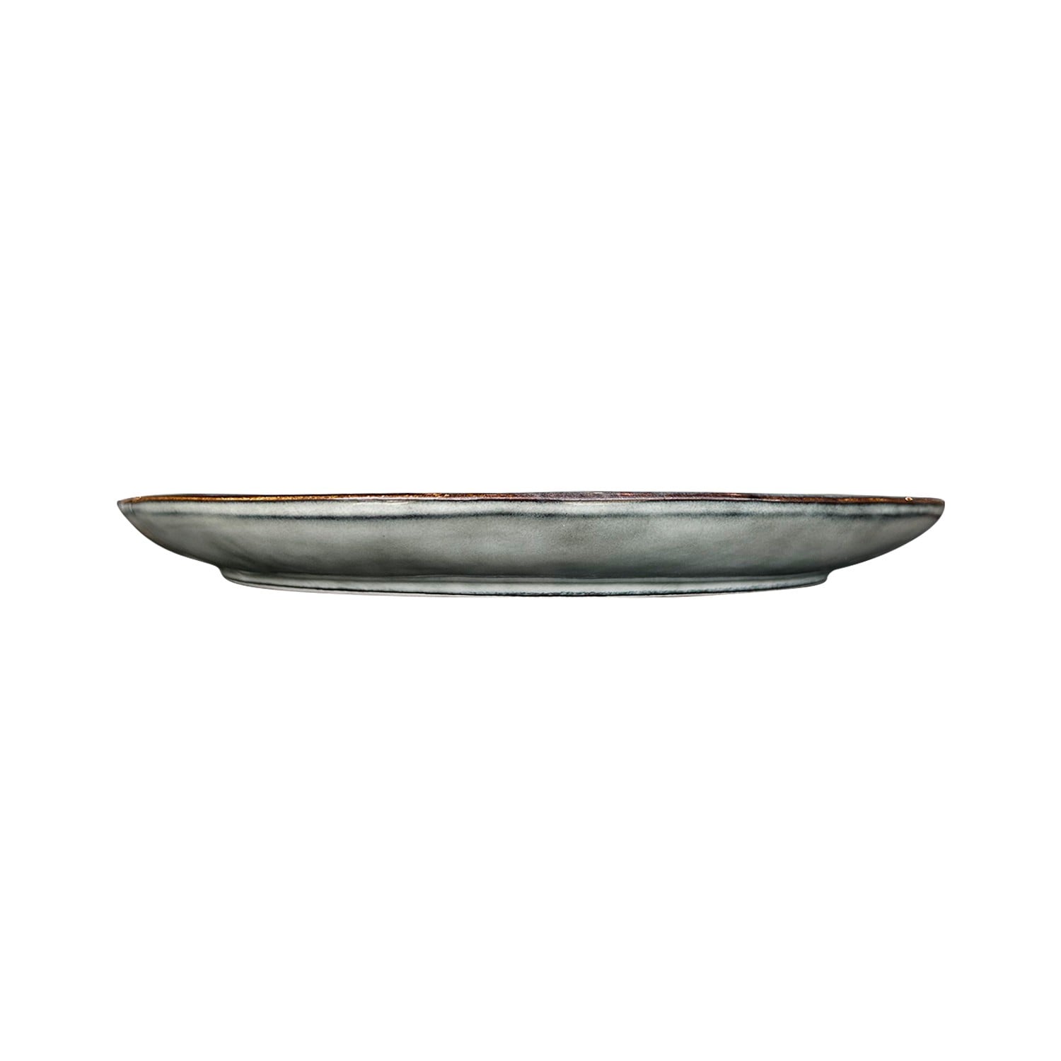 SET DE 6 PLATO REDONDO CERAMICA TIPO GRES 21CM - 3