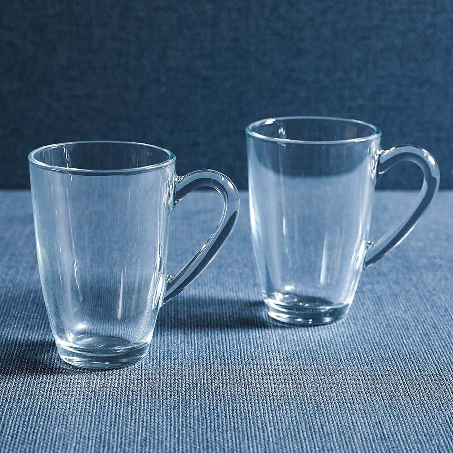 SET 2 TAZA DE VIDRIO 325 CC LINEA ACUA - 7
