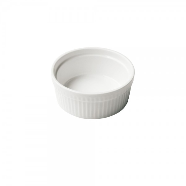 SET DE 4 POCILLO PORCELANA ACANALADO 11 CM - 1