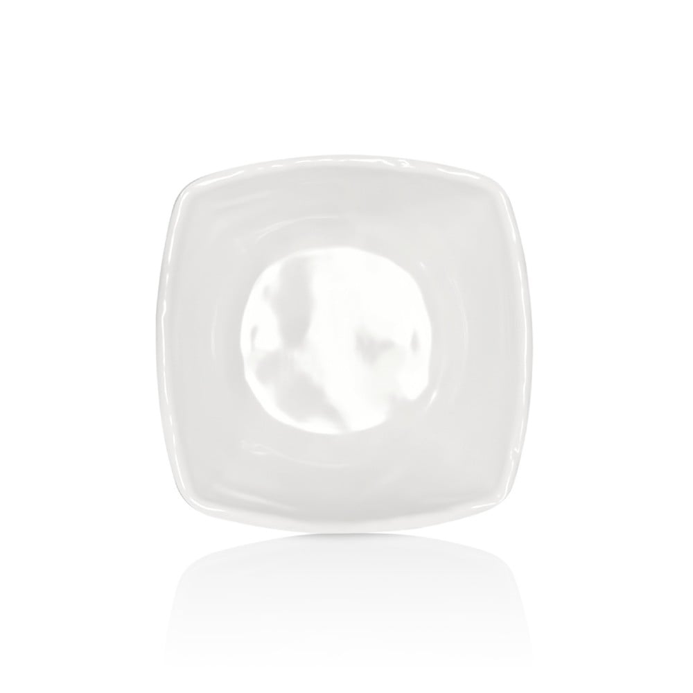 SET DE 6 BOWLS DE MELAMINA CUADRADO BLANCO 12.5 X 12.5 CM LI - 4