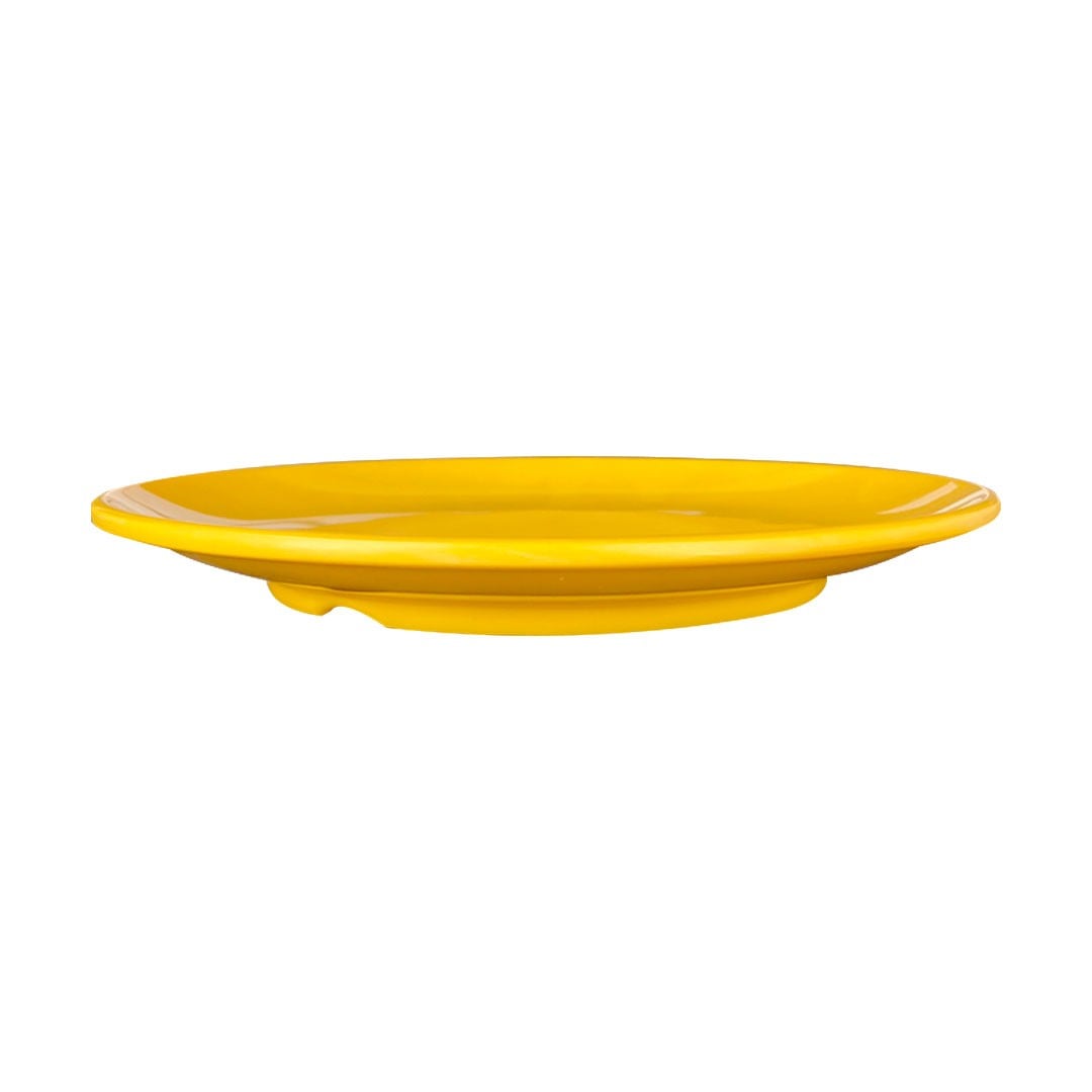 SET DE 4 PLATOS MELAMINA 16 CM. AMARILLO - 3