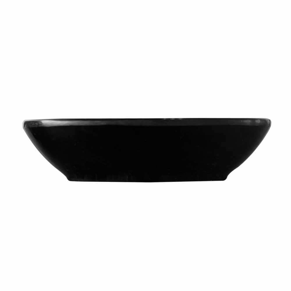 SET DE 6 POCILLO MELAMINA RECTANGULAR NEGRO 17 X 12 X 4 CM LINEA CLASICA - 2