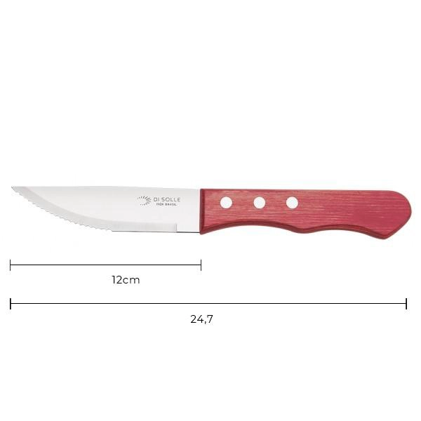 PACK DE 6 CUCHILLO CUCHILLO CARNES JUMBO SOLLEWOOD - 4