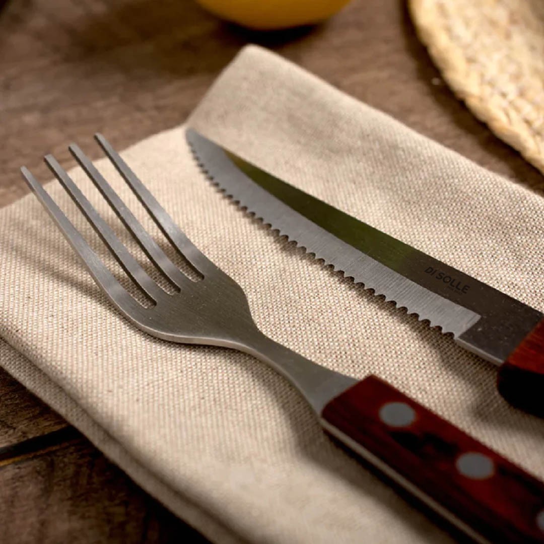 SET DE CUCHILLOS DENTADO SOLLEWOOD HOJA 11 CMS. - 3