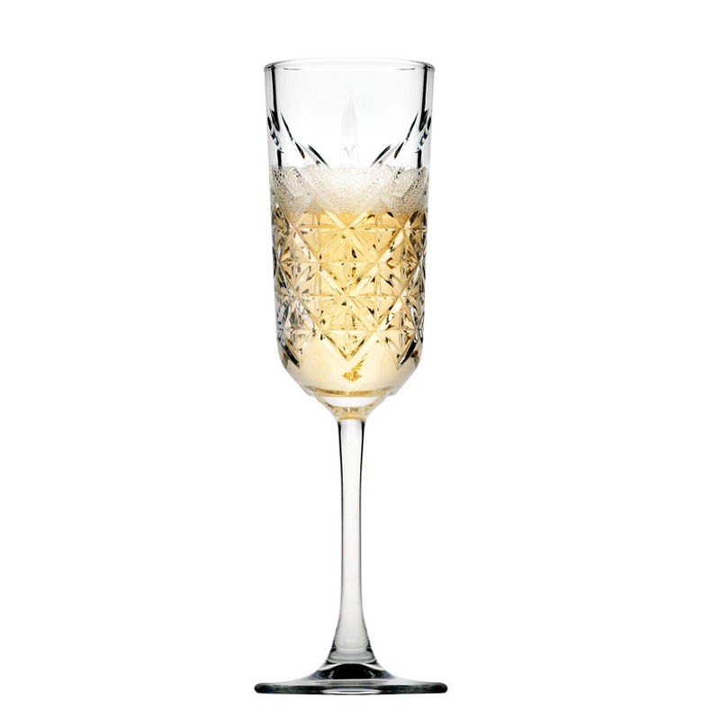 SET 4 COPA CHAMPAGNE LINEA TIMELESS - 3