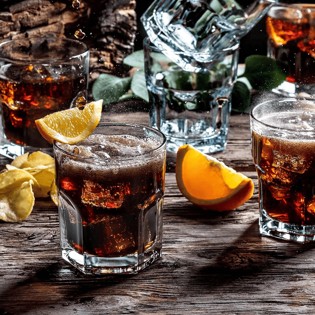 SET 6 VASOS WHISKY CASABLANCA 225 CC - 2