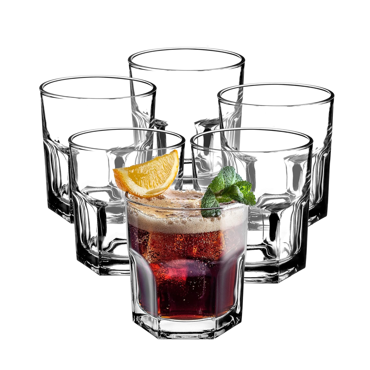 SET 6 VASOS WHISKY CASABLANCA 225 CC - 5