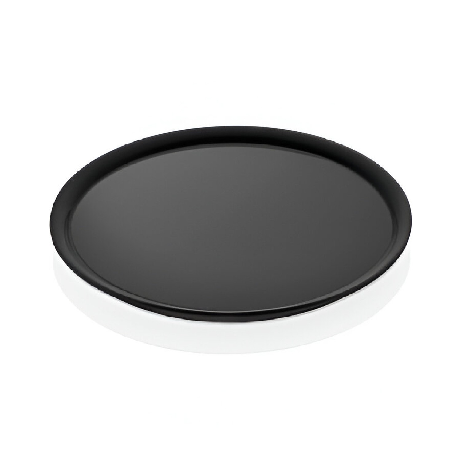 PLATO REDONDO PIZZA - TORTA MELAMINA NEGRO 31 CM - 1