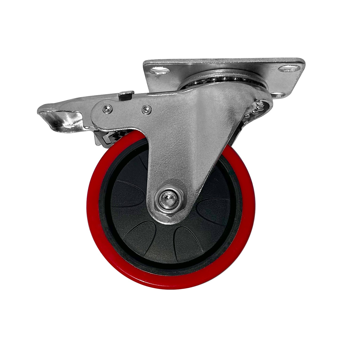 RUEDA IMAS FRENOS ACERO 4' X 100 MM - 1