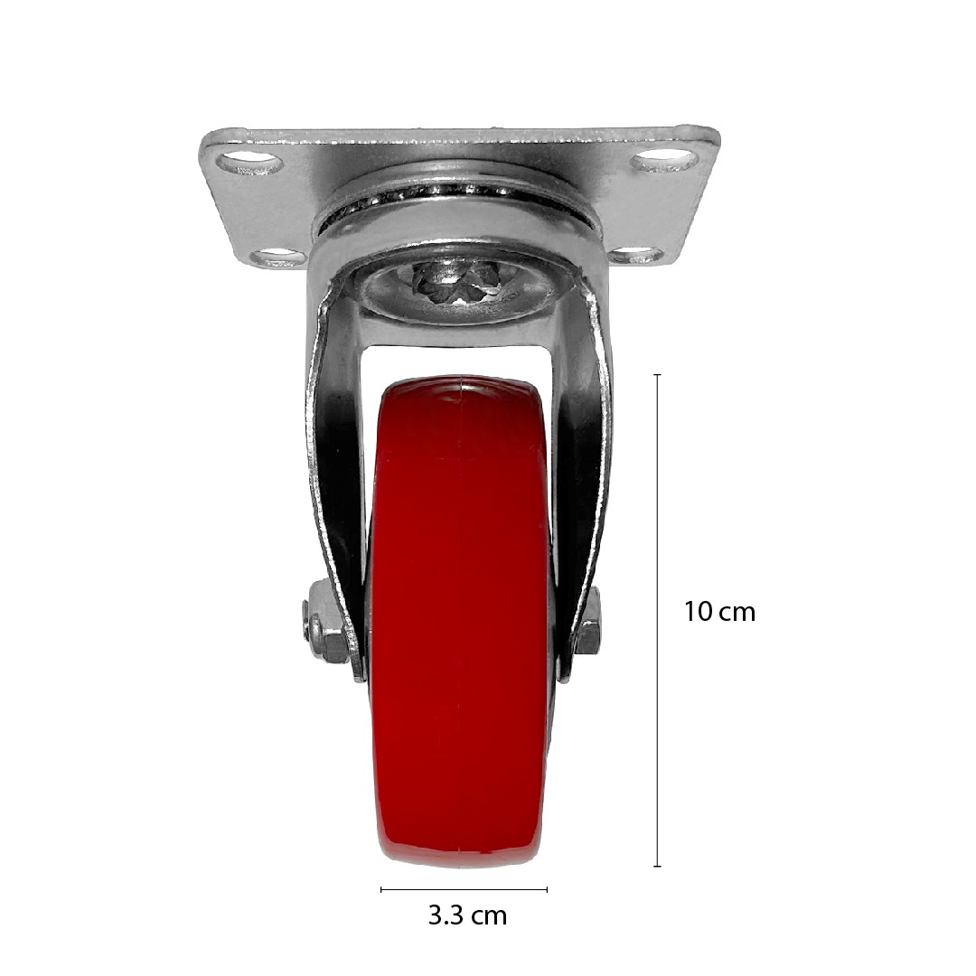 RUEDA IMAS GIRATORIA ACERO 4' X 100 MM - 5